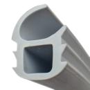 Stahlzargendichtung - Farben: weiß, grau oder schwarz - Falzbreite: 14,7 mm - Fußbreite: 14 mm
